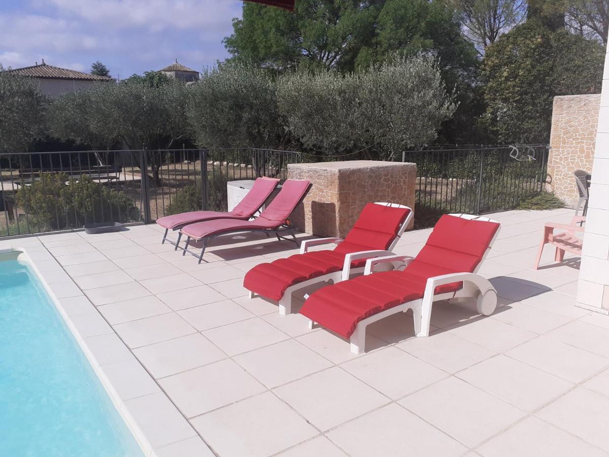 La Clastre Location D'un Avec Piscine Et Clim Pres D'uzes Privatunterkunft *